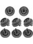 8 Paket DD66-00023A Bulaşık Makinesi Raf Silindiri Samsung Bulaşık Makinesi Alt Bulaşık Makinesi Tekerlekleri Için Yedek 2002711'I Değiştirir (Yurt Dışından) 1