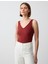 Bakır Dar Kesim V Yaka Örme Atlet 1