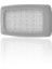 12V Tavan Lambası 30 Ledli 6500K Beyaz (135*70 Mm) (Butonsuz) 1