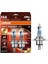 12V H4 AMPUL 60/55W +%220 PARLAK IŞIK +150 METRE FAZLA GÖRÜŞ +%20 BEYAZ IŞIK (2 AD) 1