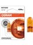 12V Dipsiz Ampul T10 5W Turuncu (2 Ad) 1
