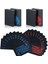 Mavi Stil Pvc Poker Suya Dayanıklı Plastik Oyun Kartları Seti Siyah Renk Poker Kartı Setleri Claartytravel Hileler Aracı Poker Oyunları Kırmızı Mavi (Yurt Dışından) 2