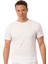 Özkan 12420 Erkek %100 Pamuklu Likrasız Penye Süprem Kumaş Kapalı Yaka Kısa Kollu T-Shirt 1