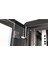 18U 19" Duvar Tipi Rack Kabinet – Genişlik: 600 mm | Derinlik: 600 mm – Siyah 4