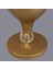 Rodli Taşlı Eskitme Gold Abajur 3