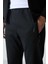 Siyah-Siyah Erkek Dik Yaka Çift Renk Slim Fit Klasik Paça Eşofman Takımı-85113 5