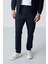 Lacivert Erkek Dik Yaka Çift Renk Slim Fit Klasik Paça Eşofman Takımı-85113 1