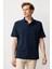 Erkek Polo Yaka T-Shirt Lacivert 1