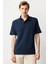 Erkek Polo Yaka T-Shirt Lacivert 2