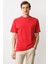 Erkek Sıfır Yaka T-Shirt A.kırmızı 5
