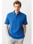 Erkek Polo Yaka T-Shirt Saks 4
