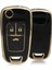 Astra J Insignia 3 Buton Sustalı Nano Anahtar Kılıfı Siyah 1