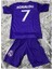 Cristiano Ronaldo 2017 Cardif Ligi Mor Çocuk Forma Takımı 4'lü Set Çorap+Bileklik Hediyeli 2