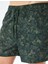 Cep Detaylı Oversize Kamuflaj Baskılı Deniz Şortu 5