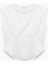 Bisiklet Yaka Korse Detaylı Slim Fit Kolsuz Crop Tişört 4