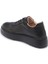 Siyah Hakiki Deri Kadın Sneaker - K24S1AY67554-A23 2