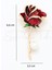 Incili Kırmızı Gül Broş 2