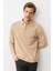 Erkek Polo Yaka Uzun Kollu Sweatshirt K.bej 1