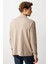 Erkek Polo Yaka Sweatshirt Vizon 3