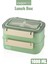 Bento Lunch Box 1600 ml 2 Kat Yeni Nesil Sefer Tası Paslanmaz Çelik -FFLBOX2221 1