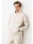 Erkek Hakim Yaka Eşofman Üstü A.ekru 2
