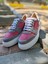 5036-GÜL Kurusu Süet Delikli Deri Kadın Sneaker 1