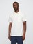 Erkek Beyaz Cepli Polo T-Shirt 1