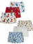 %95 Pamuklu Erkek Çocuk Boxer Külot Iç Çamaşır 6lı Set 1