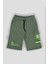 Erkek Çocuk Kapaklı Cepli Er Baskılı Şort - 1399 1