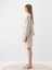 Kadın Naturel Oversize Keten Ceket 3
