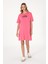 Kadın Koyu Pembe Elbise (Örme) 50306675-VR167 1