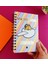 Özel Tasarım Spiralli 15*21 cm Dot Defter, Eskiz Defteri, Doodle Book - 2 Sayfa Stıcker Hediyeli 5