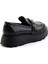 Siyah Kadın Loafer Ayakkabı K01327251809 4