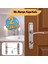 Kilitlenebilir Wc Banyo Kapı Kolu (2 Takım) Nikel Inox Aynalı Sağa Sola Uygun Iç Dış Tuvalet Kapısı 1