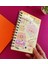 Özel Tasarım Spiralli 15*21 cm Dot Defter, Eskiz Defteri, Doodle Book - 2 Sayfa Stıcker Hediyeli 2