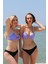 Modaserdem Mdsrdm Kadın Yarım Destekli Alt Üst Bikini Takım Mor 35012 4