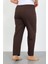 Modaserdem Mdsrdm Kadın Büyük Beden Kahve Tek Alt Pijama 27555 4