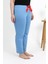 Modaserdem Mdsrdm Kadın Pamuklu Büyük Beden Alt Pijama 27559 Mavi 2