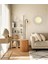 Aynalı Mandala Çerçeveli Minimalist Ahşap Tablo 3