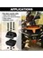 Atv Suv Orv Siyah ile Uyumlu 4 Adet Vinç Durdurucu (Yurt Dışından) 5