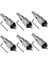 6 Adet Tungsten Karbür Delik Testeresi Paslanmaz Çelik/metal Delik Açacağı (Yurt Dışından) 2