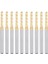 Pcb Makinesi Için 10 Adet Titanyum Kaplama Karbür, 1/8 Inç Şaft 2mm (Yurt Dışından) 1