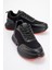 Erkek Yüksek Taban Bağcıklı Deri Comfort Sneaker 2