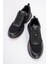 Erkek Yüksek Taban Bağcıklı Deri Comfort Sneaker 4