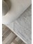 Herat Yıkanabilir Dokuma Kaymaz Taban Beyaz Halı Yolluk Kilim - HR070 3