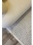 Herat Yıkanabilir Dokuma Kaymaz Taban Beyaz Halı Yolluk Kilim - HR133 5