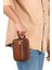 Erkek Bileklik Kemerli Portföy Clutch Traş Kozmetik El Çantası NEW344 - Taba 2