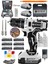 Powertools Usa Darbesiz Matkap 58 V 5AH Çift Akülü Şarjlı Matkap 84 Parça Set Hediyeli 1