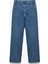 x Sima Tarkan - Pamuklu Düz Uzun Paça Normal Bel Jean Pantolon - Straight Fit Jean 5SAL40207MD 5