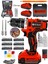 Powertools Usa Darbesiz Matkap 58 V 5AH Çift Akülü Şarjlı Matkap 84 Parça Set Hediyeli 1